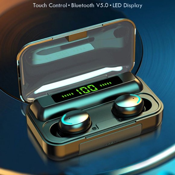 🆕Bluetooth wireless earphones with mic - Picture 1 of 5
